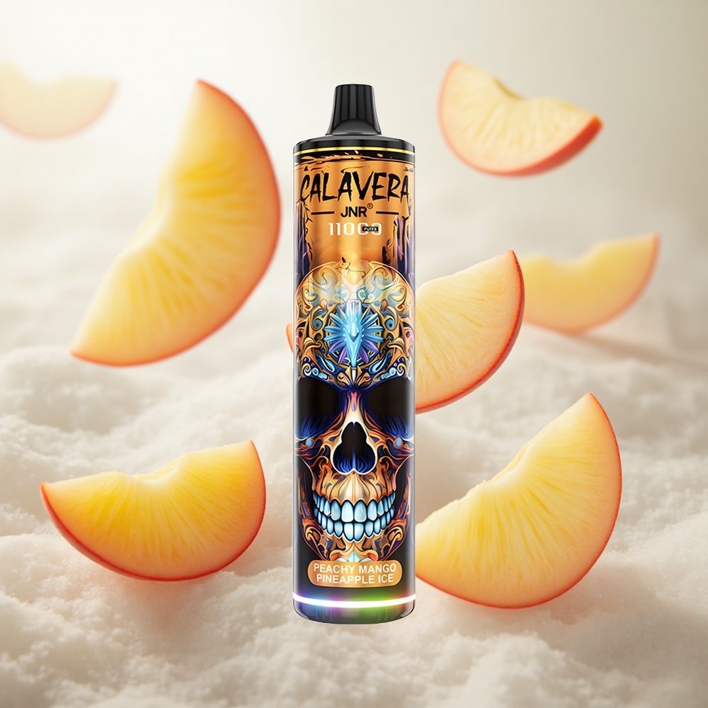 JNR Calavera 11000 Puffs Jednorázová Vape Broskev Mango Ananas Ice 21ml Kapacita E-liquid Czech Republic wholesale