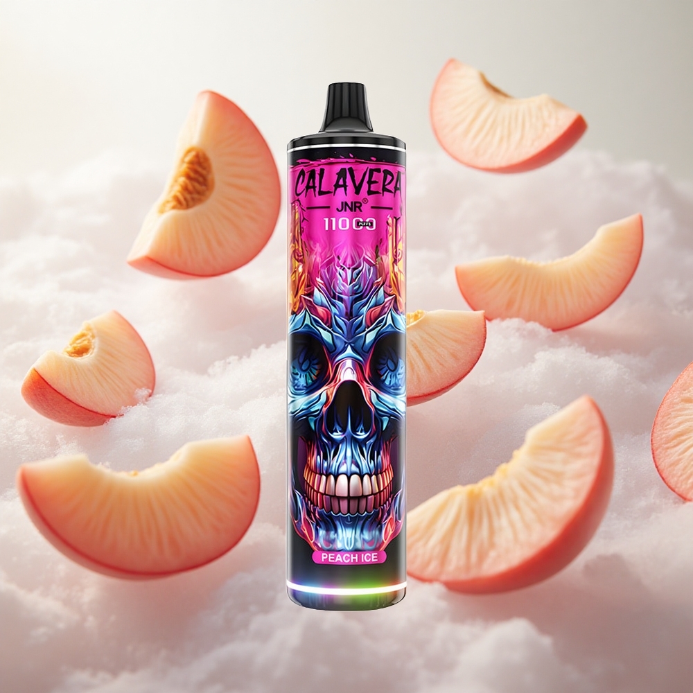 JNR Calavera 11000 Puffs Jednorázová Vape Peach Ice 21ml Kapacita E-liquidu Czech Republic wholesale