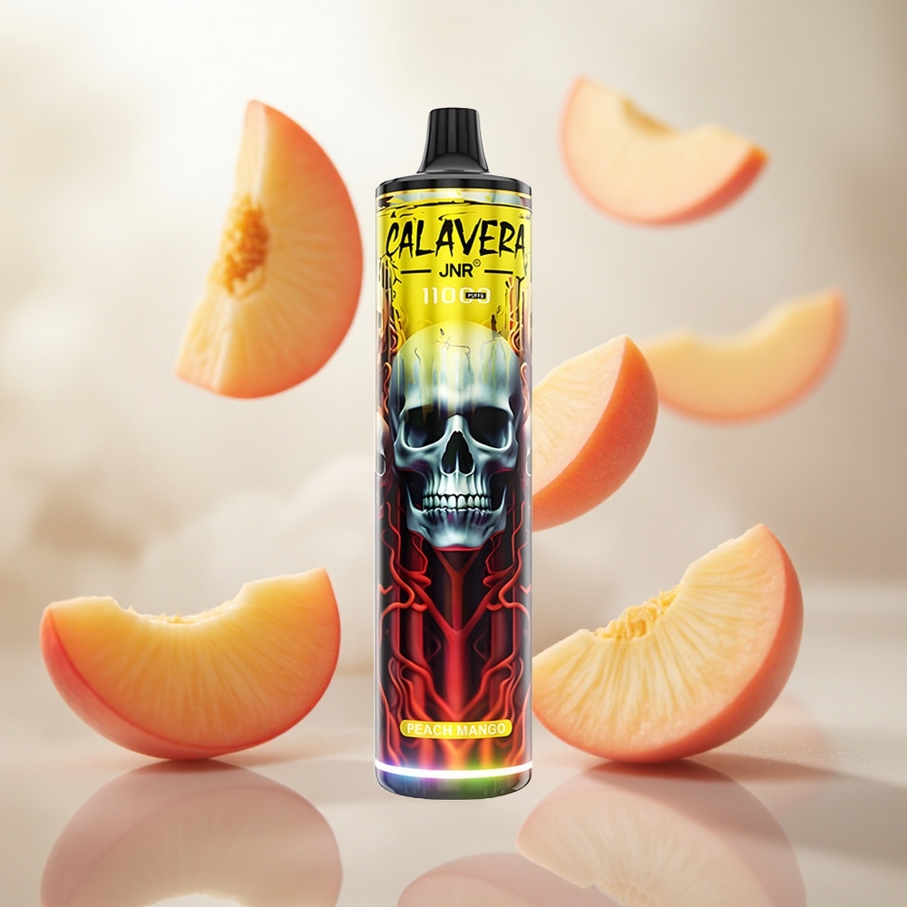 JNR Calavera 11000 Puffs Jednorázová Vape Peach Mango 850 mAh Kapacita Baterie Czech Republic wholesale