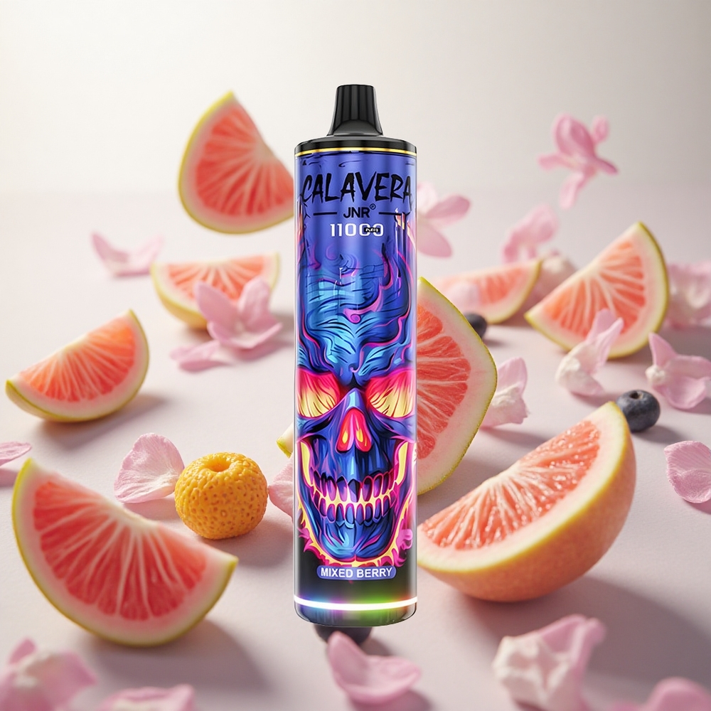 JNR Calavera 11000 Puffs Jednorázová Vape Směs lesního ovoce 21ml Kapacita kapaliny Czech Republic wholesale