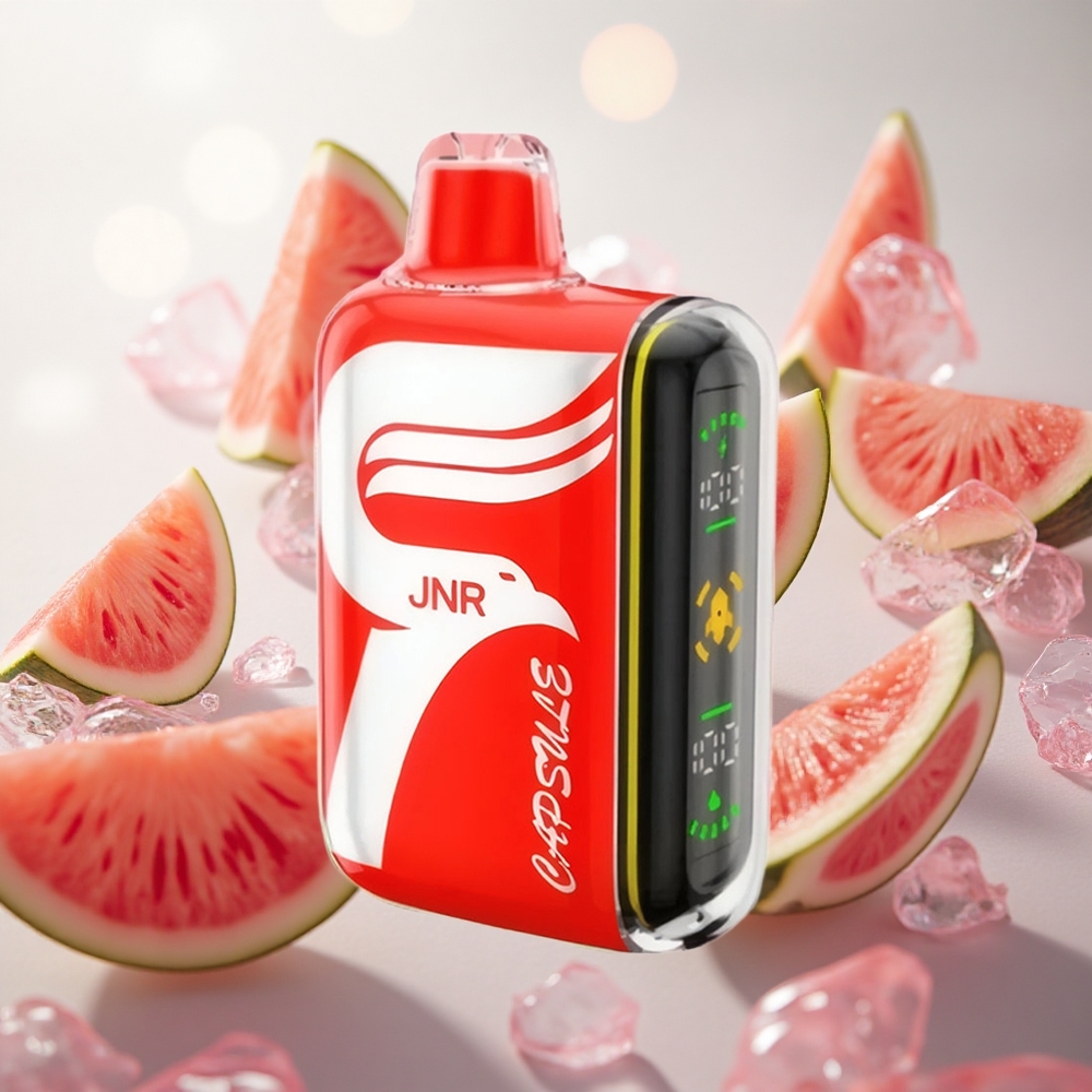 JNR Capsule 15000 Puffs Jednorázová Vape Melounový Led 20ml Czech Republic wholesale