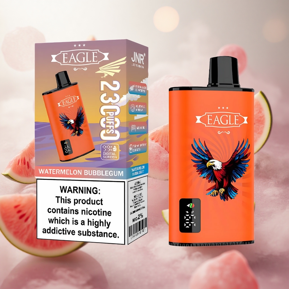 JNR EAGLE Smart 23000 Puffs Jednorázová Vape Watermelon Bubblegum 25ml kapacita e-liquidu Czech Republic wholesale