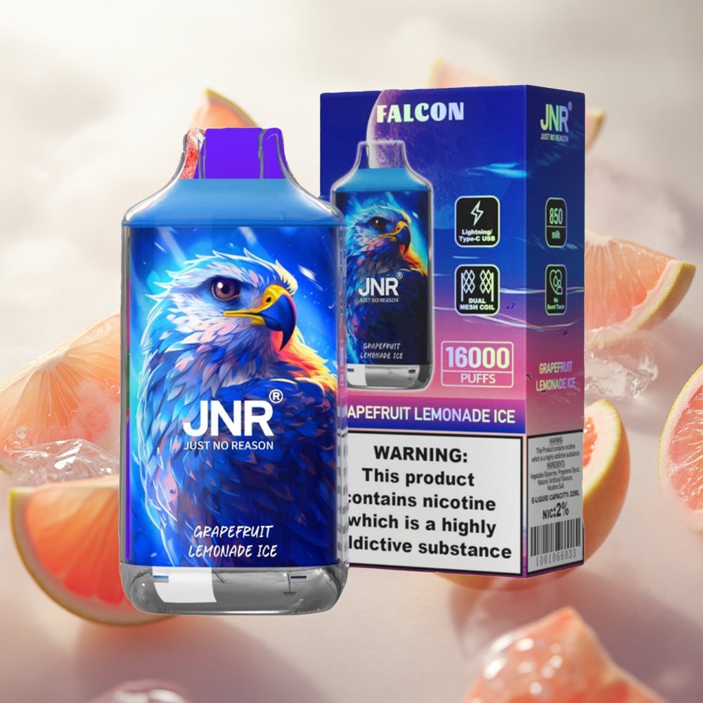 JNR Falcon 16000 Puffs Jednorázová Vape Grapefruit Lemonade Ice 22ml Czech Republic wholesale