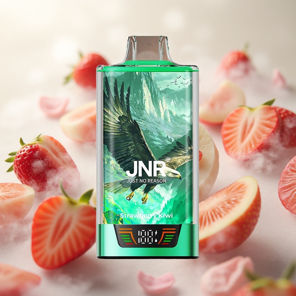 JNR Falcon Pro 28000 28000 Puffs Jednorázová Vape Jahoda-Kiwi 30ml předplněná kapacita Czech Republic wholesale