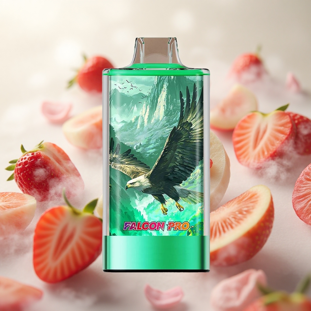 JNR Falcon Pro 28000 28000 Puffs Jednorázová Vape Jahoda-Kiwi 30ml předplněná kapacita Czech Republic wholesale