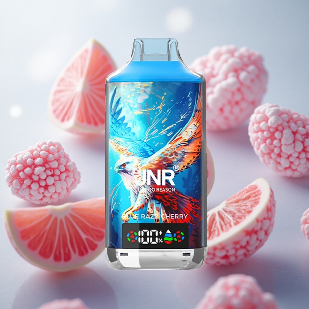 JNR Falcon X 18000 Puffs Jednorázová Vape Blue Razz Cherry 24ml Kapalina Czech Republic wholesale