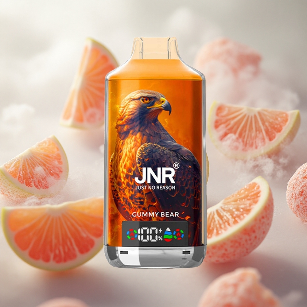 JNR Falcon X 18000 Puffs Jednorázová Vape Gummy Bear 24ml velikost e-liquidu velkoobchod Czech Republic