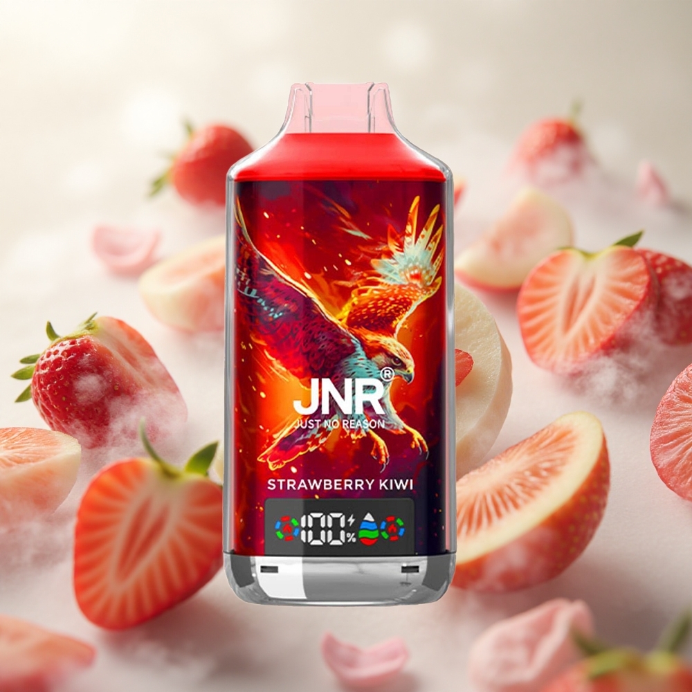 JNR Falcon X 18000 Puffs Jednorázová Vape Jahoda-Kiwi Digitální Displej Czech Republic wholesale