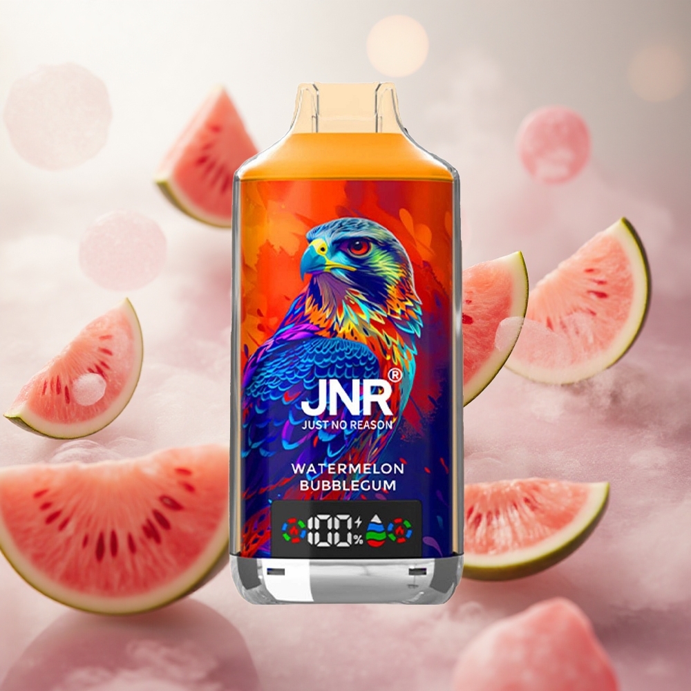 JNR Falcon X 18000 Puffs Jednorázová Vape Vodní meloun bublinková žvýkačka 24ml Kapalina Czech Republic wholesale