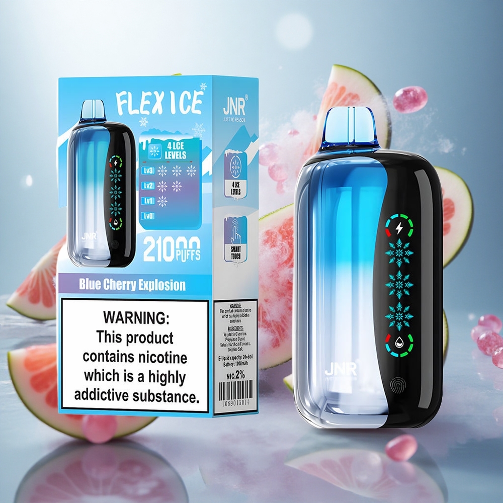 JNR Flex Ice 21000 Puffs Jednorázová Vape Blue Cherry Explosion Nastavitelný Ice Czech Republic wholesale