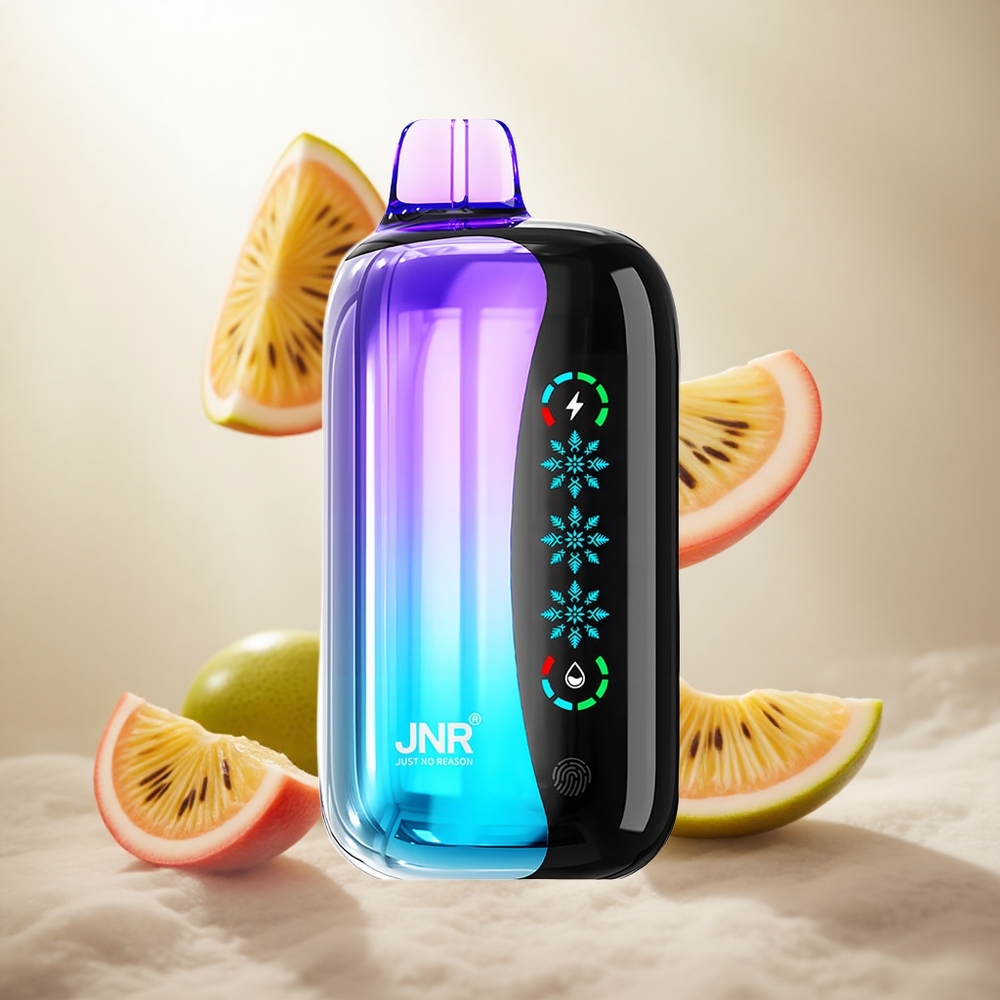 JNR Flex Ice 21000 Puffs Jednorázová Vape Kiwi Passion Fruit Guava Přizpůsobitelný průtok vzduchu Czech Republic wholesale