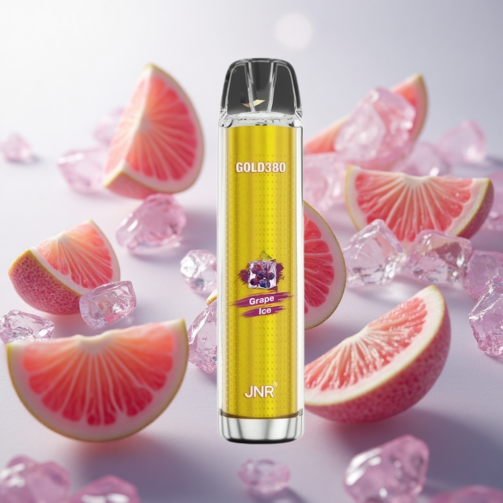 JNR Glod380 6000 Puffs Jednorázová Vape Grape Ice 10ohm Mřížková cívka Czech Republic wholesale