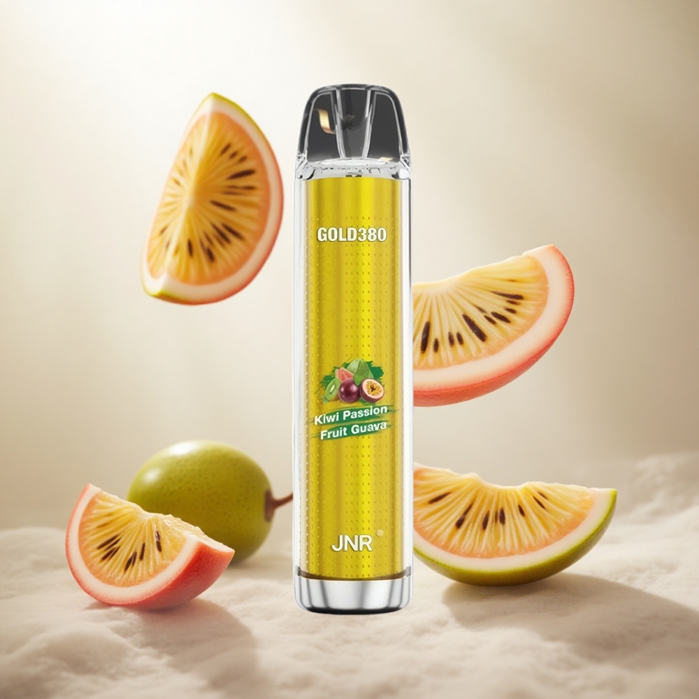 JNR Glod380 6000 Puffs Jednorázová Vape Kiwi Passion Fruit Guava 13ml Kapacita e-Liquidu Czech Republic wholesale