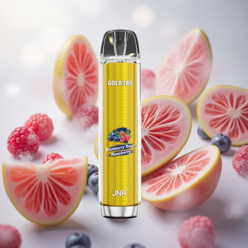 JNR Glod380 6000 Pášky Jednorázová Vape Borůvka Kyselá Malina 13ml Kapacita e-Kapaliny Czech Republic wholesale