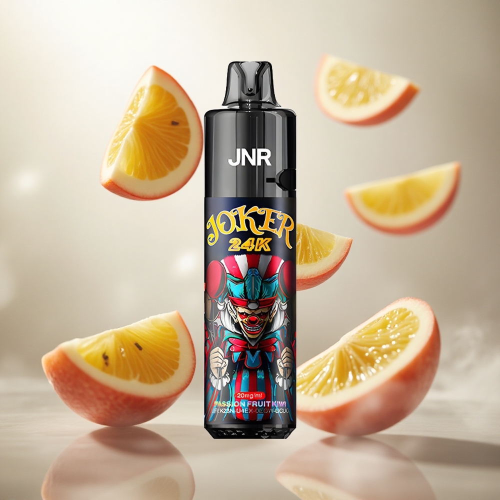 JNR Joker 24000 Puffs Jednorázová Vape Passion Fruit Kiwi 2 nikotinová náplň Viditelná hladina e-liquidu Czech Republic wholesale