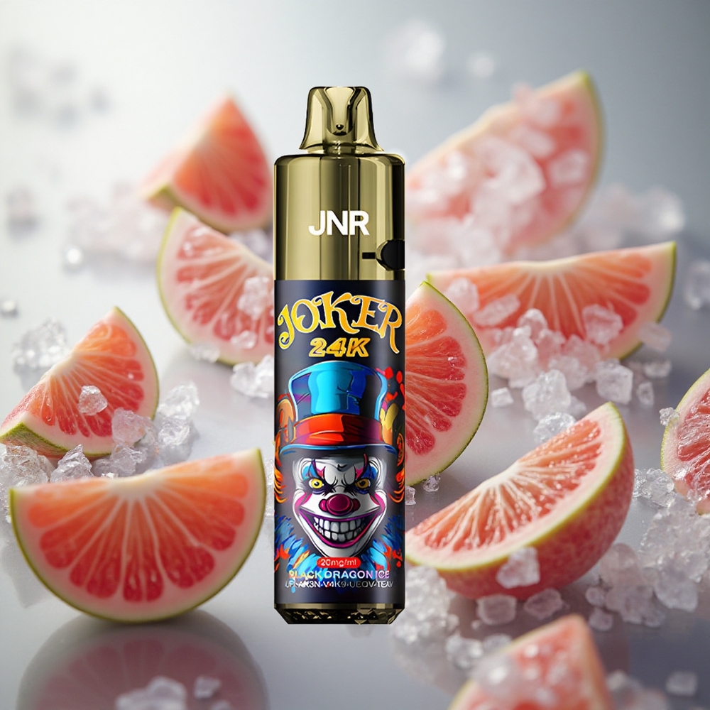 JNR Joker 24K Puffs Jednorázová Vape Černý Dračí Led 24000 Puffs 2 nikotinu Czech Republic wholesale