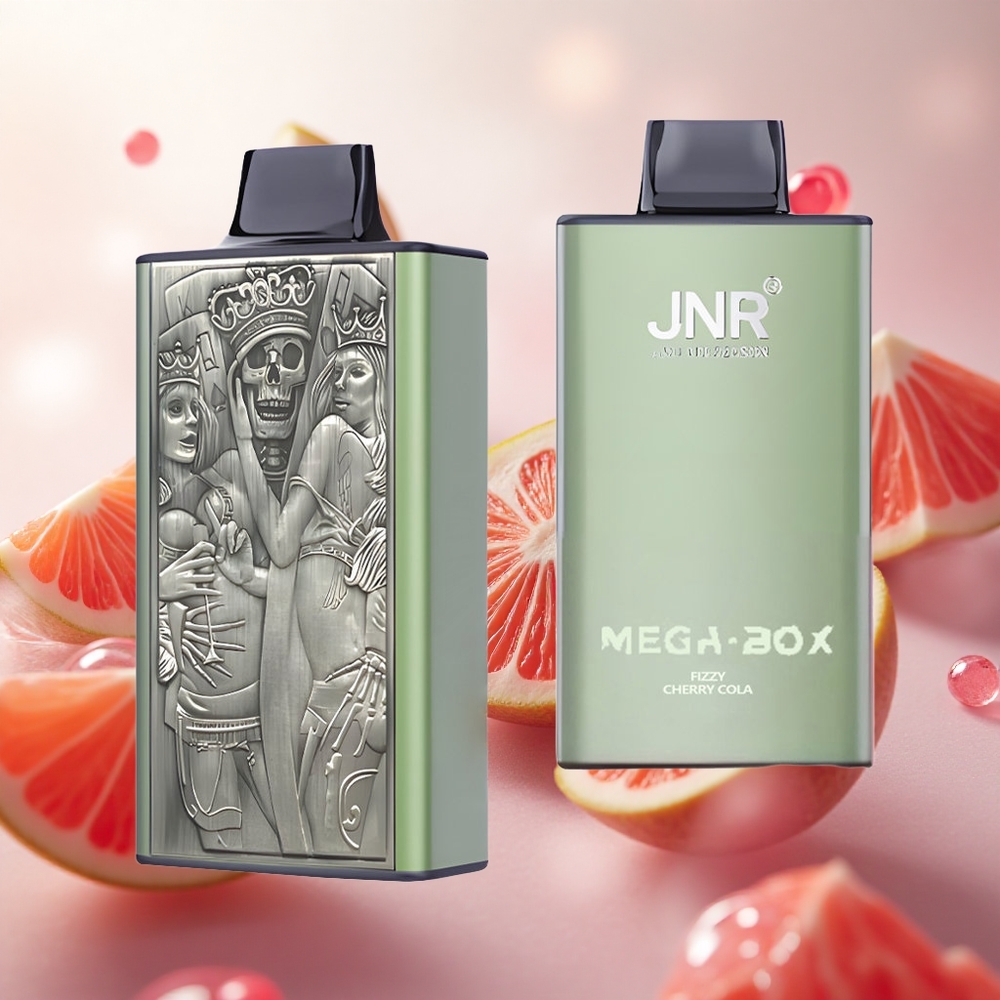JNR Mega Box 25000 Puffs Jednorázová Vape Fizzy Cherry Cola 30ml Kapacita e-liquidu Czech Republic wholesale