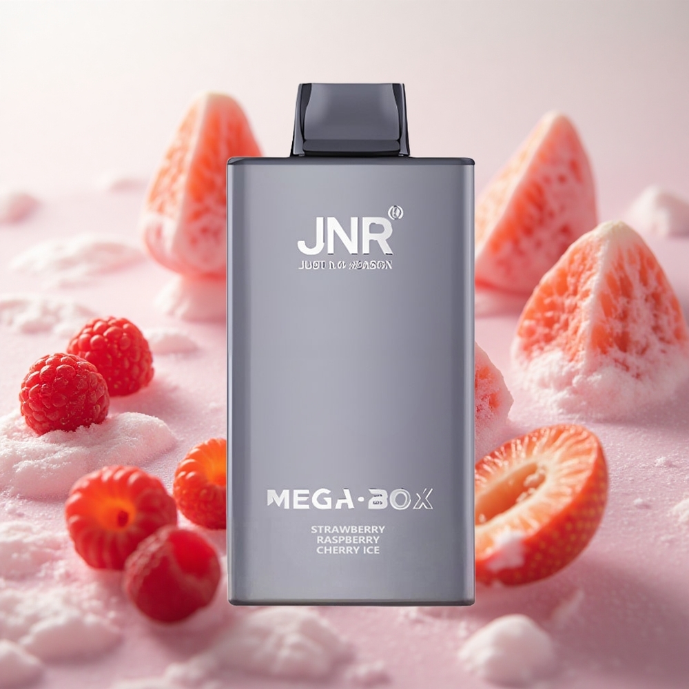 JNR Mega Box 25000 Puffs Jednorázová Vape Jahoda Malina Třešeň Led 30ml Kapacita E-liquid Czech Republic wholesale