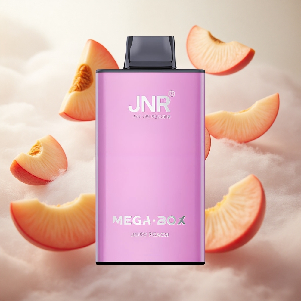 JNR Mega Box 25000 Puffs Jednorázová Vape Juicy Peach 2 Nikotin Czech Republic wholesale