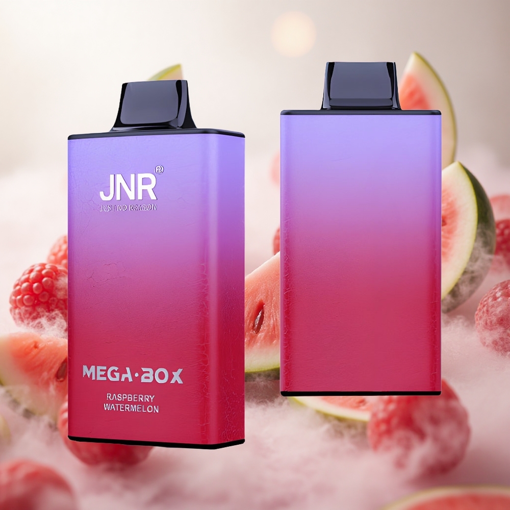 JNR Mega Box 25000 Puffs Jednorázová Vape Malina Vodní Meloun 30ml Kapacita E-liquid Czech Republic wholesale