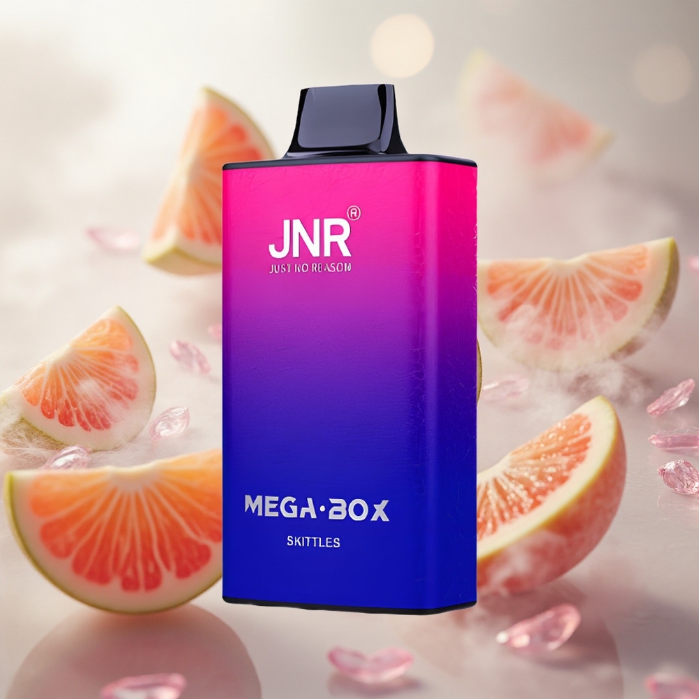 JNR Mega Box 25000 Puffs Jednorázová Vape Skittles 30ml Kapacita E-liquid Czech Republic wholesale
