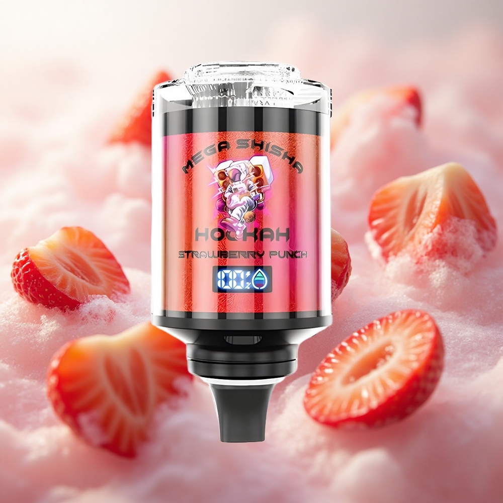 JNR Mega Shisha 100K Jahoda Punch 60ml Kapacita e-kapaliny Czech Republic wholesale