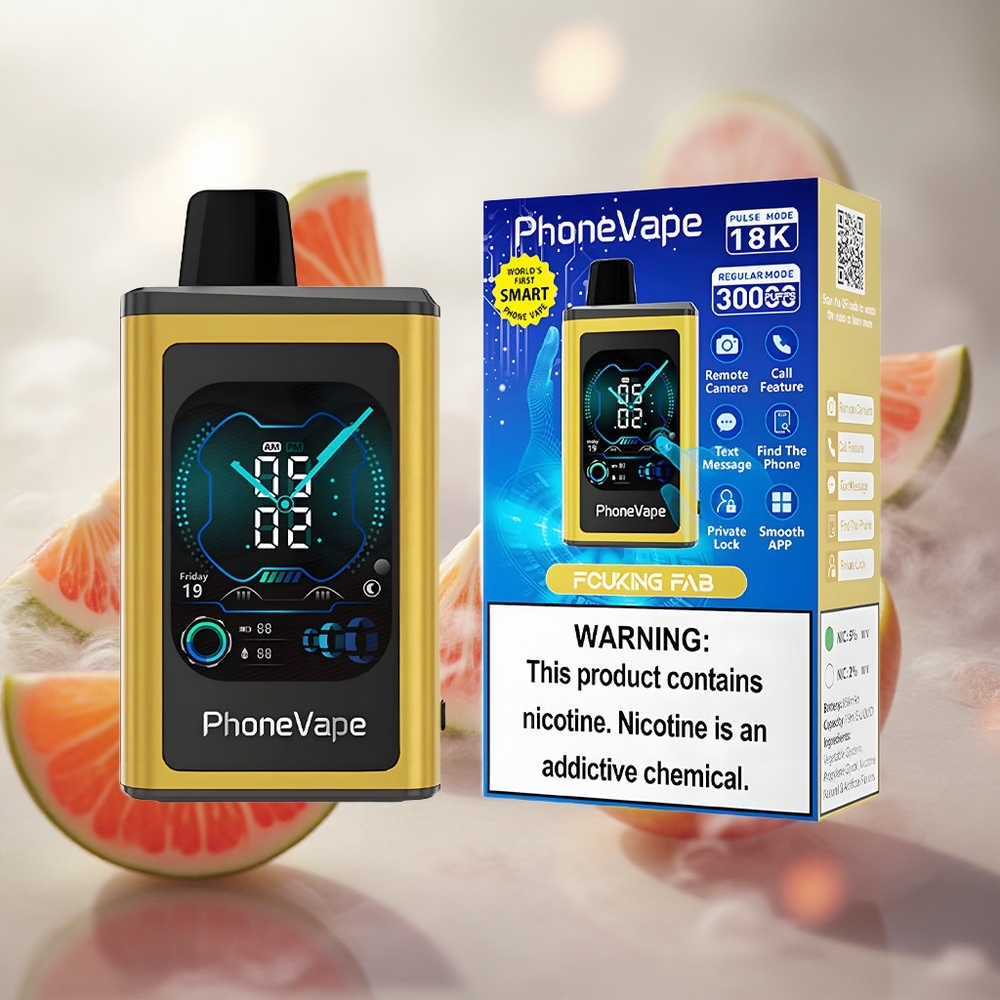 JNR PhoneVape 30000 Puffs Jednorázová Vape Fucking Fab s Turbo Režim Czech Republic wholesale