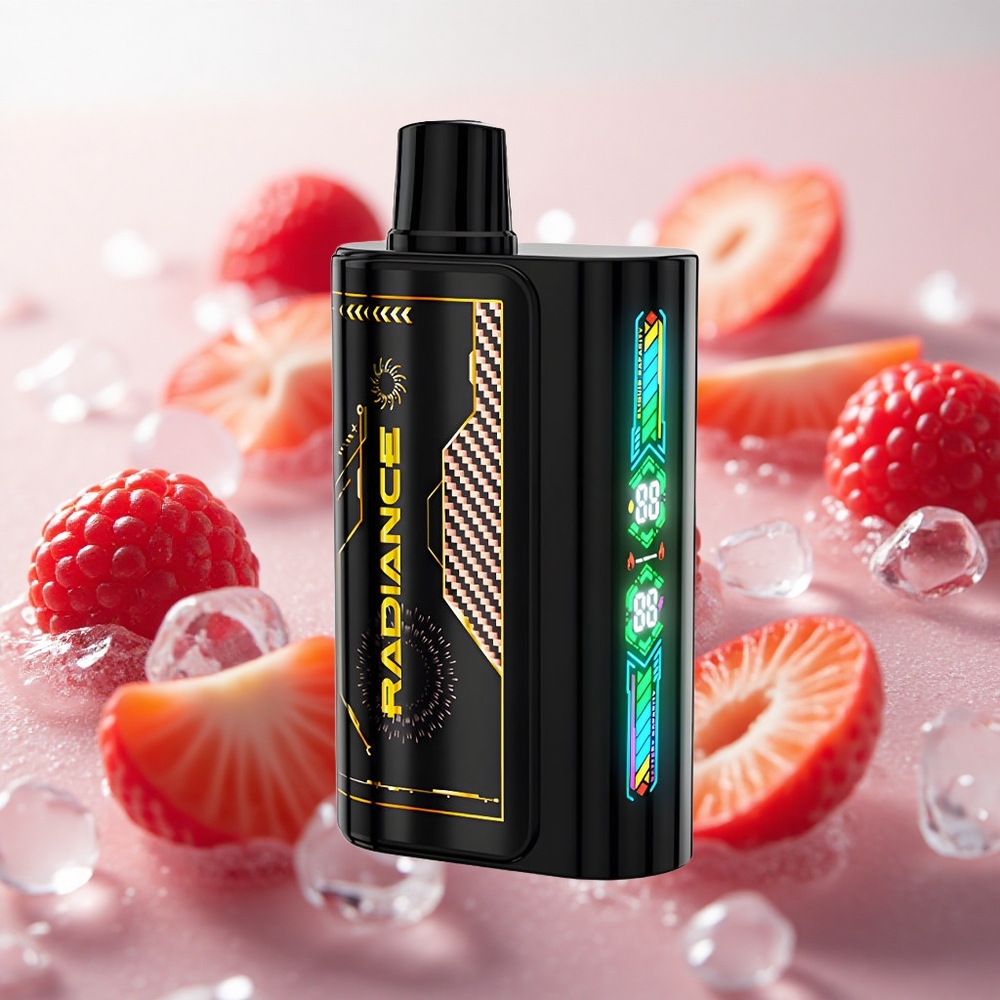 JNR Radiance 31000 Puffs Jahoda Malina Třešeň Led 28ml E-liquid Czech Republic wholesale