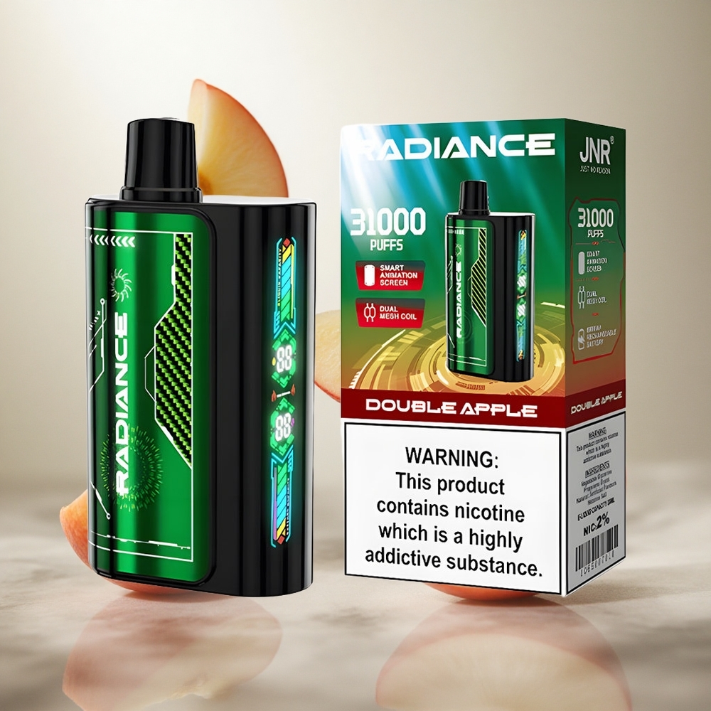 JNR Radiance 31000 Puffs Jednorázová Vape Double Apple 28ml Czech Republic wholesale