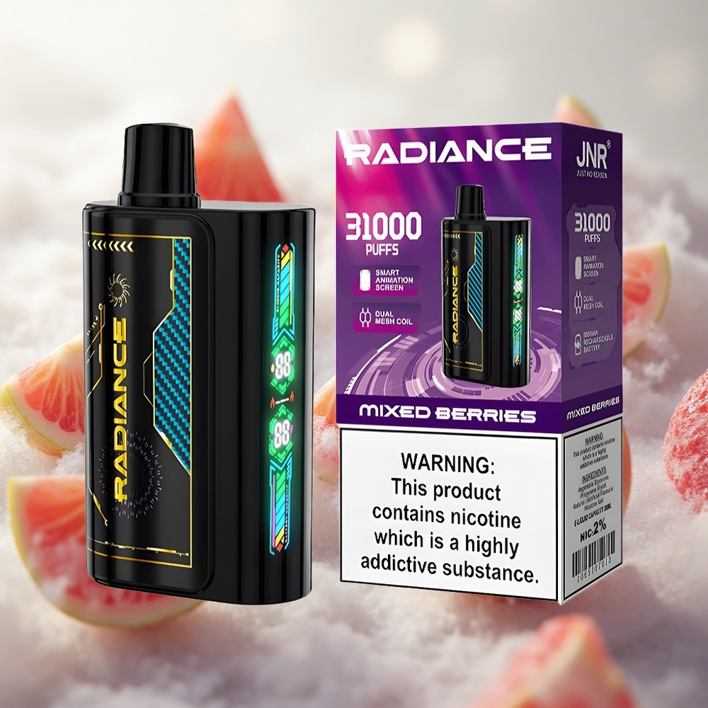 JNR Radiance 31000 Puffs Jednorázová Vape Směs lesních plodů 28ml E-liquid Czech Republic wholesale