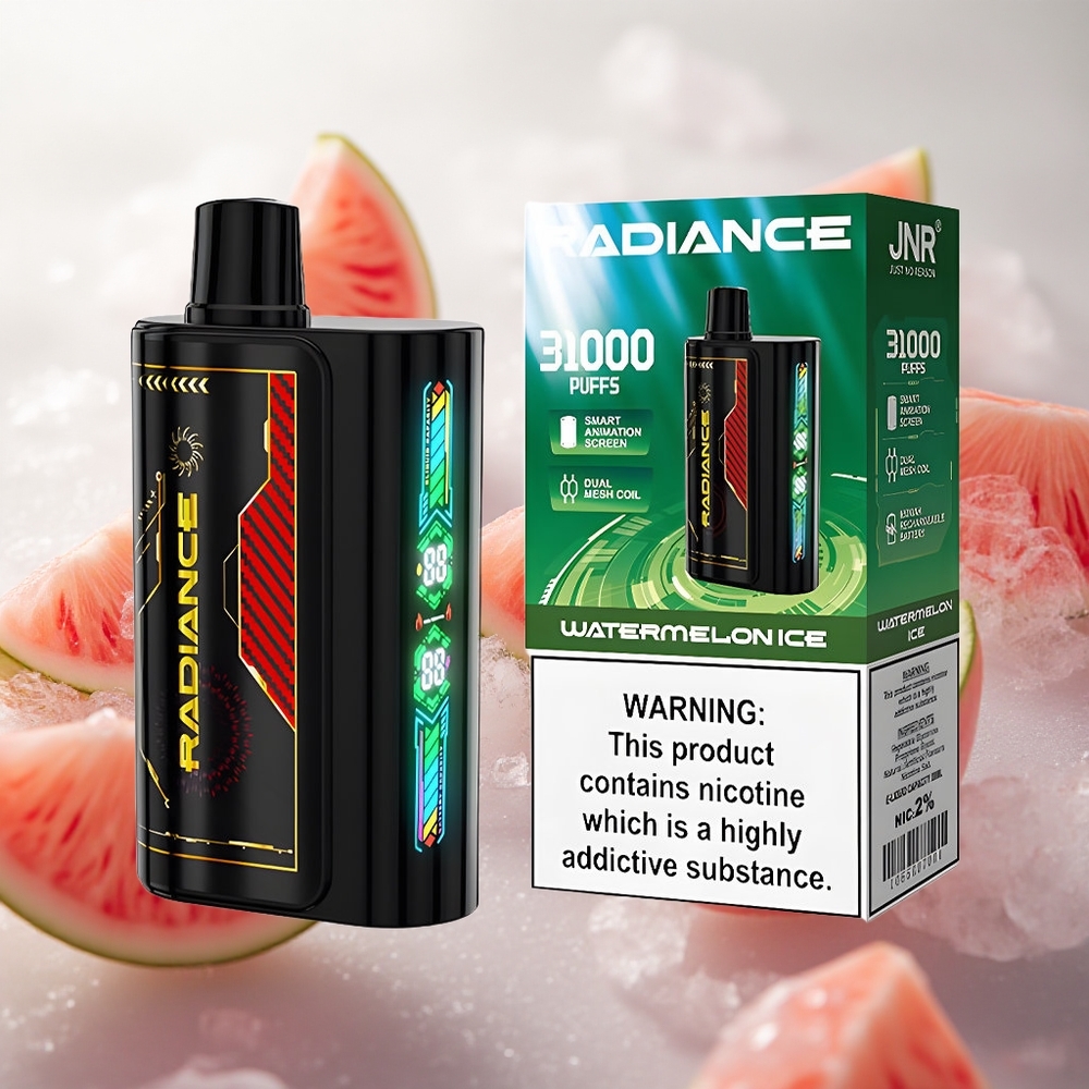 JNR Radiance 31000 Puffs Jednorázová Vape Watermelon Ice 28ml E-liquid Czech Republic wholesale