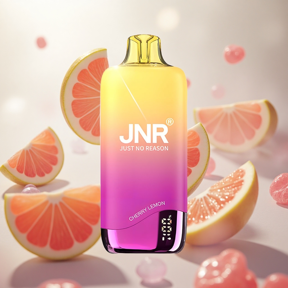 JNR Rainbow 10500 Puffs Jednorázová Vape Cherry Lemon 18ml nádrž na e-liquid Czech Republic wholesale
