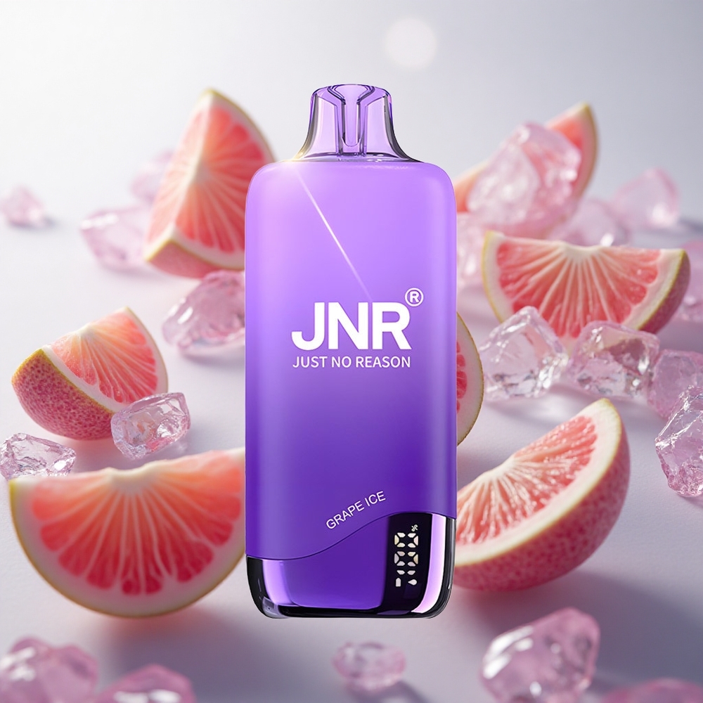 JNR Rainbow 10500 Puffs Jednorázová Vape Grape Ice 18ml nádrž na e-liquid Czech Republic wholesale