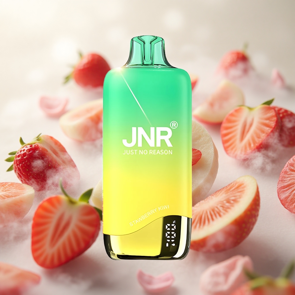 JNR Rainbow 10500 Puffs Jednorázová Vape Jahoda Kiwi 18ml nádrž na e-liquid Czech Republic wholesale