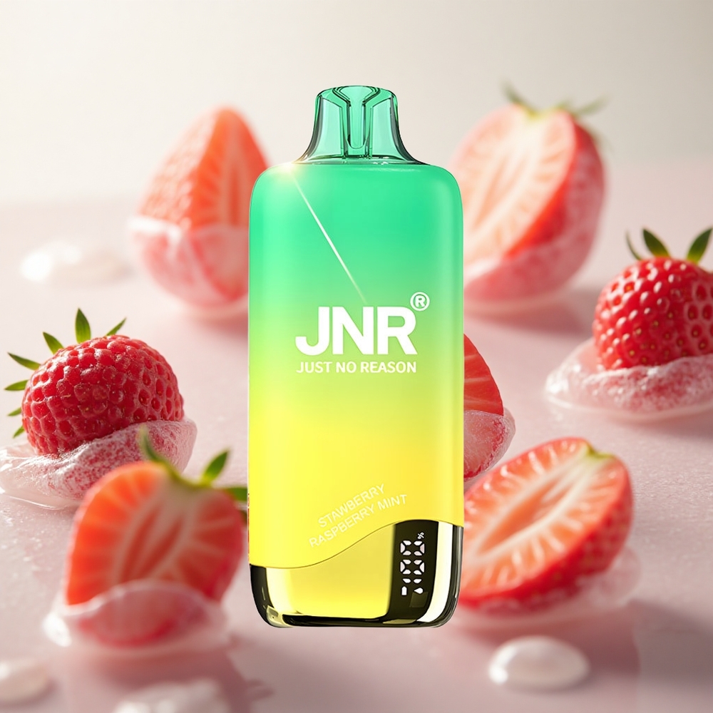 JNR Rainbow 10500 Puffs Jednorázová Vape Jahoda Malina Máta 18ml e-Liquid Tank Czech Republic wholesale