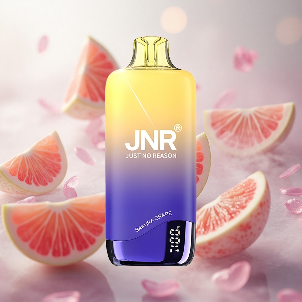 JNR Rainbow 10500 Puffs Jednorázová Vape Sakura Hroznové víno 18ml Nádrž na e-liquid Czech Republic wholesale