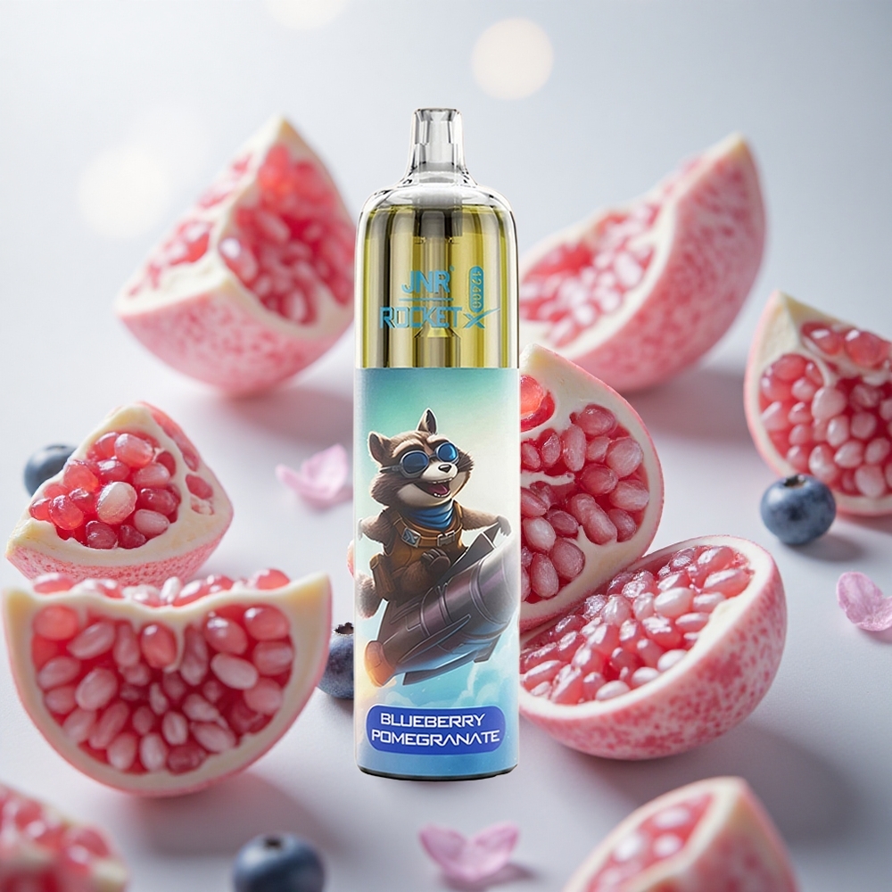 JNR Rocket-X 12400 Puffs Jednorázová Vape Borůvka Granátové jablko 25ml Kapacita e-kapaliny Czech Republic wholesale