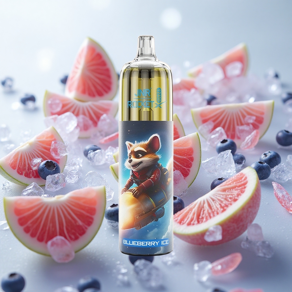 JNR Rocket-X 12400 Puffs Jednorázová Vape Borůvkový led 25ml Kapacita kapaliny Czech Republic wholesale