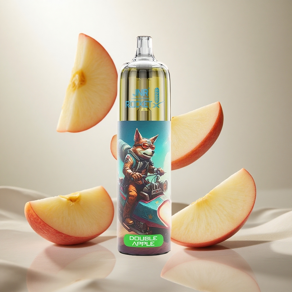 JNR Rocket-X 12400 Puffs Jednorázová Vape Double Apple 25ml Kapacita e-Kapaliny Czech Republic wholesale