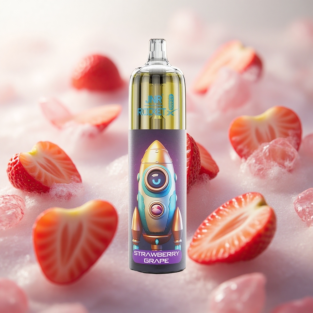 JNR Rocket-X 12400 Puffs Jednorázová Vape Jahoda Hrozen 25ml Kapacita E-liquidu Czech Republic wholesale