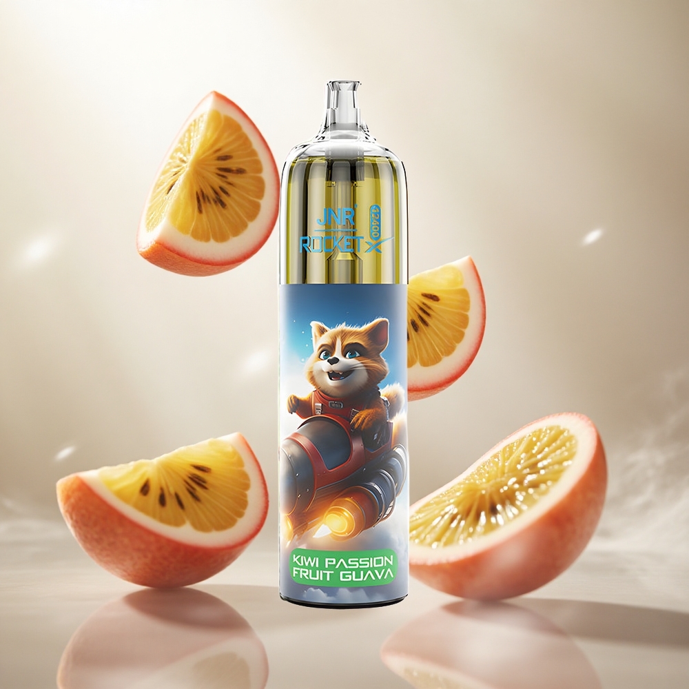 JNR Rocket-X 12400 Puffs Jednorázová Vape Kiwi Passion Guava 25ml kapacita e-liquidu Czech Republic wholesale