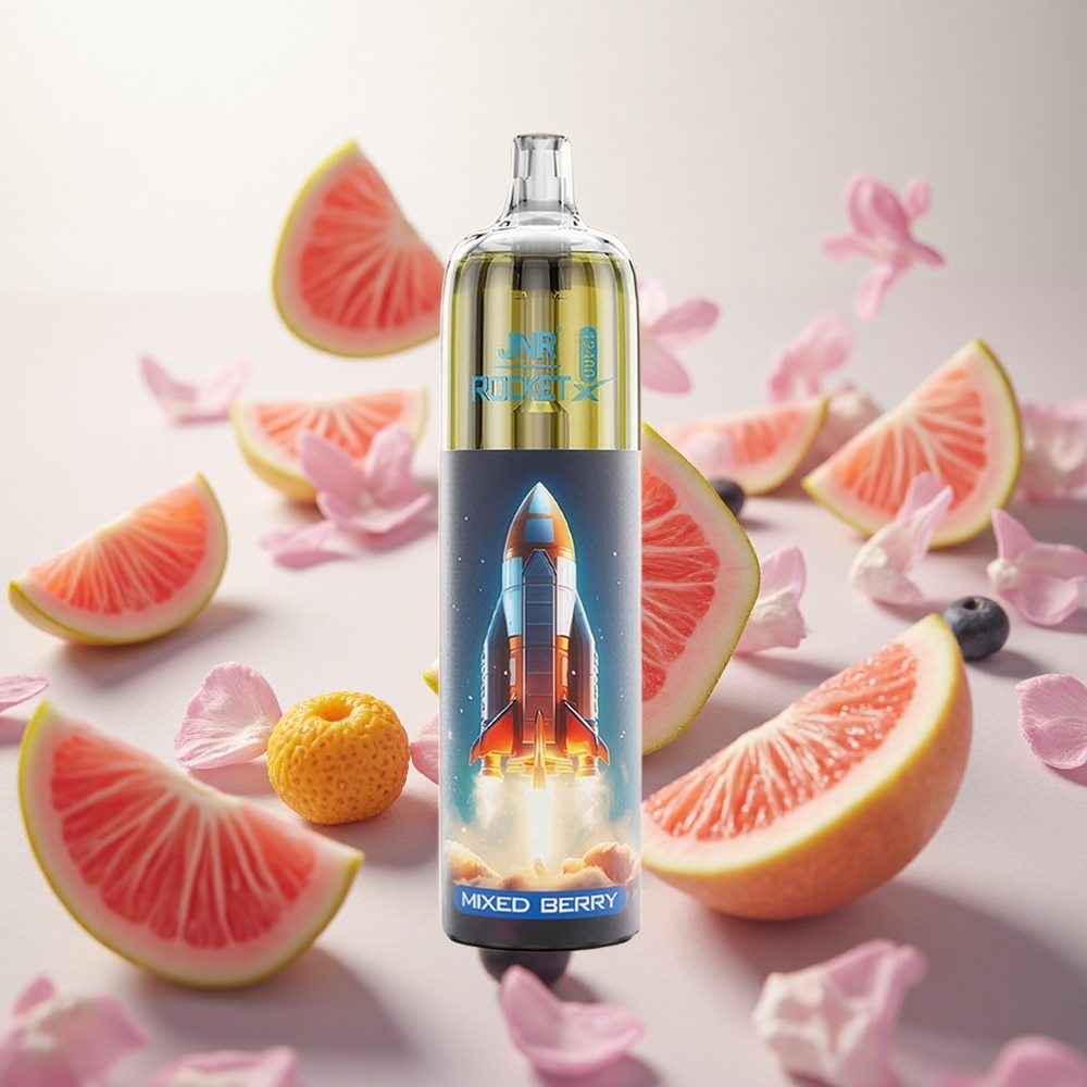 JNR Rocket-X 12400 Puffs Jednorázová Vape Směs lesních plodů 25ml kapacita e-liquidu Czech Republic wholesale