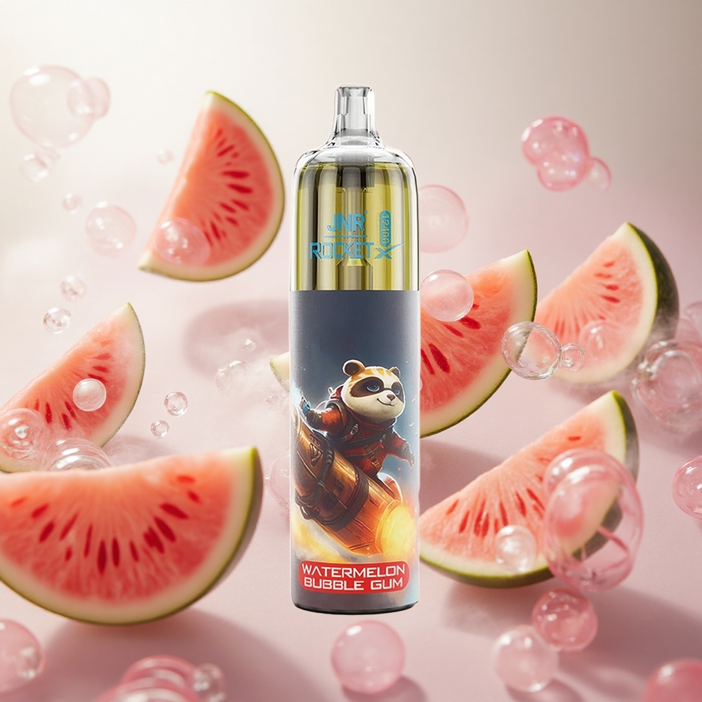 JNR Rocket-X 12400 Puffs Jednorázová Vape Vodní meloun Bubble Gum 25ml e-Liquid Capacity Czech Republic wholesale