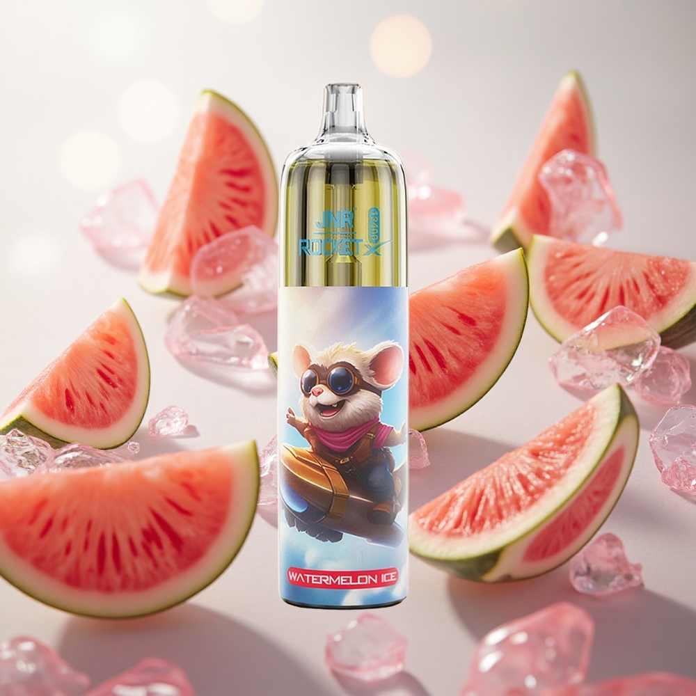 JNR Rocket-X 12400 Puffs Jednorázová Vape Vodní meloun Ice s 850mAh kapacitou baterie Czech Republic wholesale