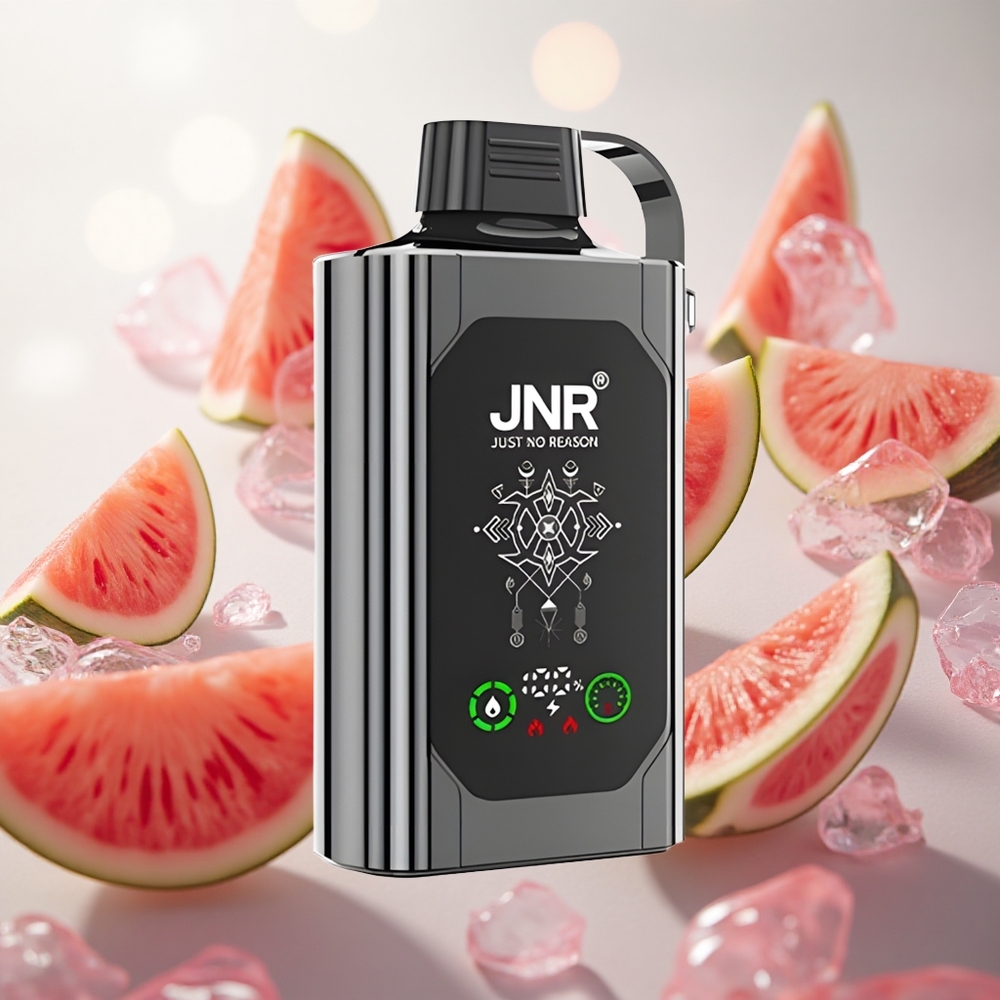 JNR Shisha Hookah Box 20500 Puffs Vodní meloun Ice 25ml Dual Mesh Coil  Dual Core Czech Republic wholesale