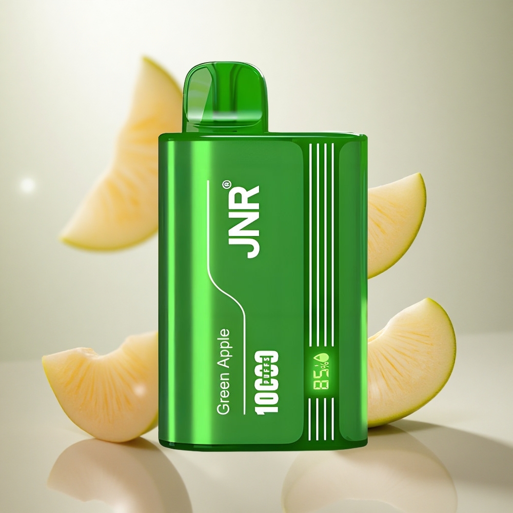 JNR Tank 10000 Puffs Jednorázová Vape Zelené jablko broskev hruška 20ml Kapacita E-liquidu Czech Republic wholesale