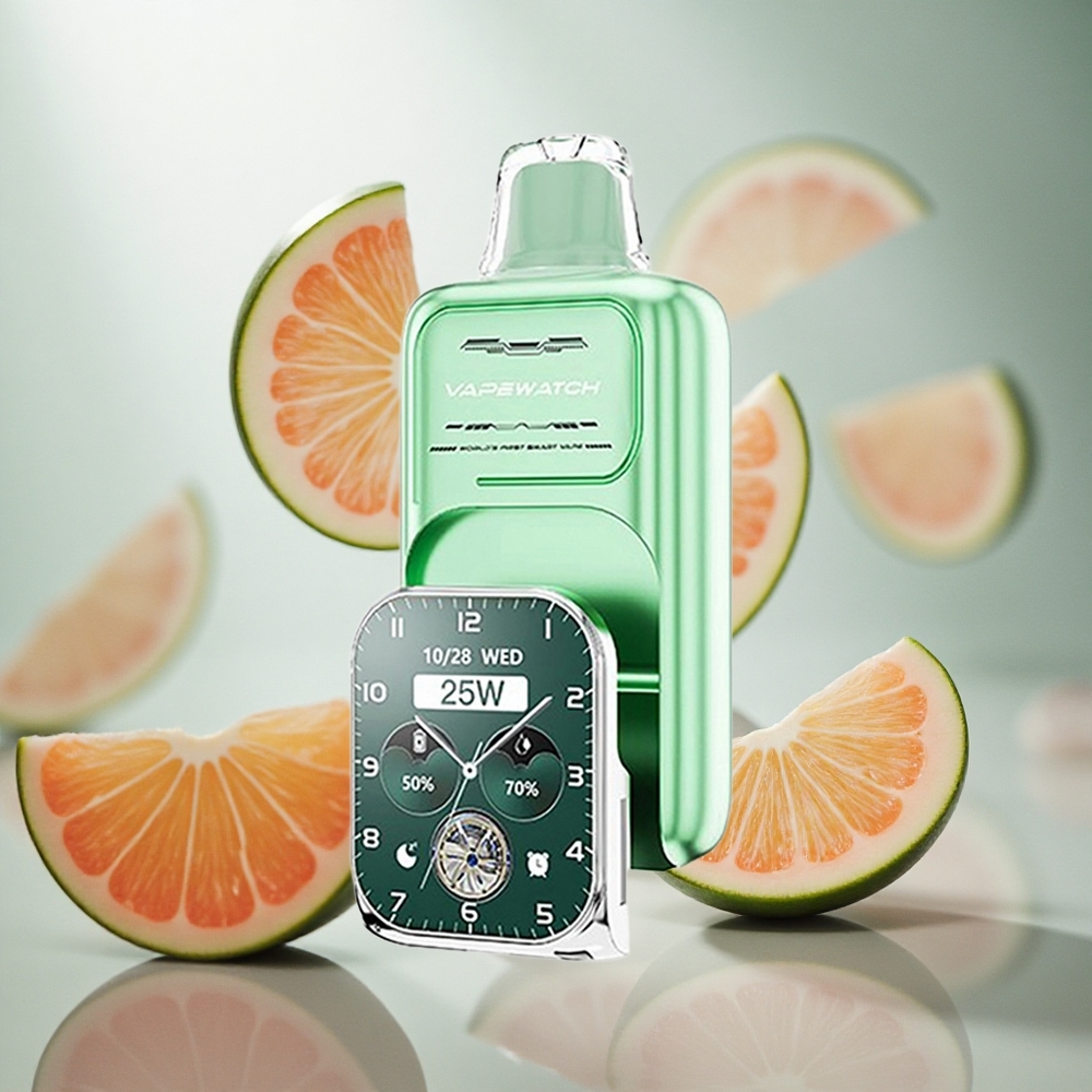 JNR Vape Watch 30000 Puffs Miami Mint 19mL Kapacita e-liquidu Czech Republic wholesale