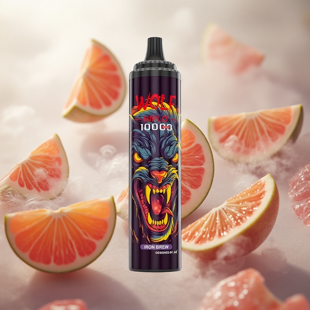 JNR Wolf Niplo 10000 Puffs Jednorázová Vape Iron Brew s Type-C rychlým nabíjením Czech Republic wholesale