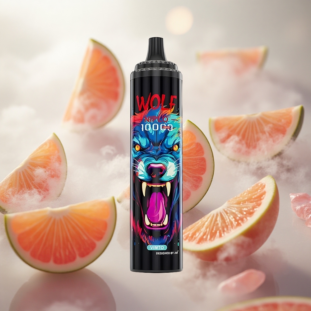 JNR Wolf Niplo 10000 Puffs Vimto 20ml Kapalina s Nikotinem 0 2 5 Typ-C rychlé nabíjení Czech Republic wholesale