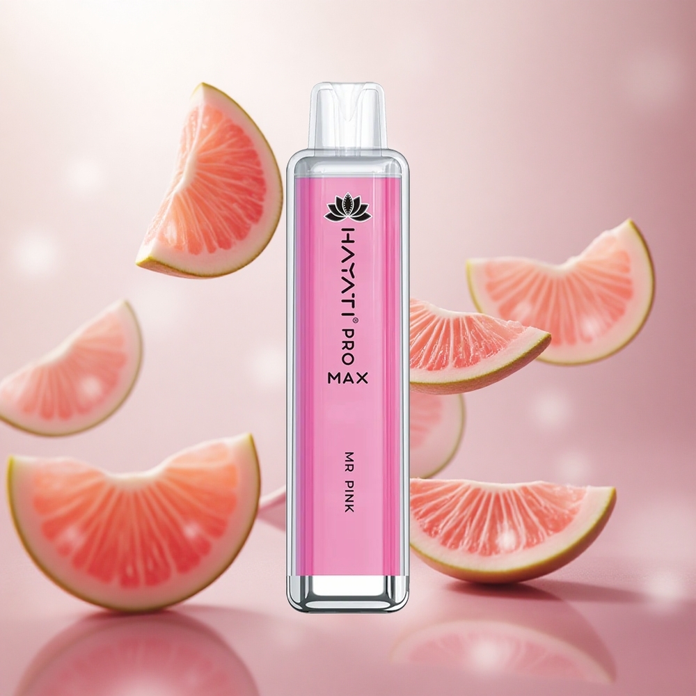 Hayati Pro Max 4000 Puffs Jednorázová Vape Mr Pink s 2ml nádrží a 10ml automatickým doplňováním Czech Republic wholesale